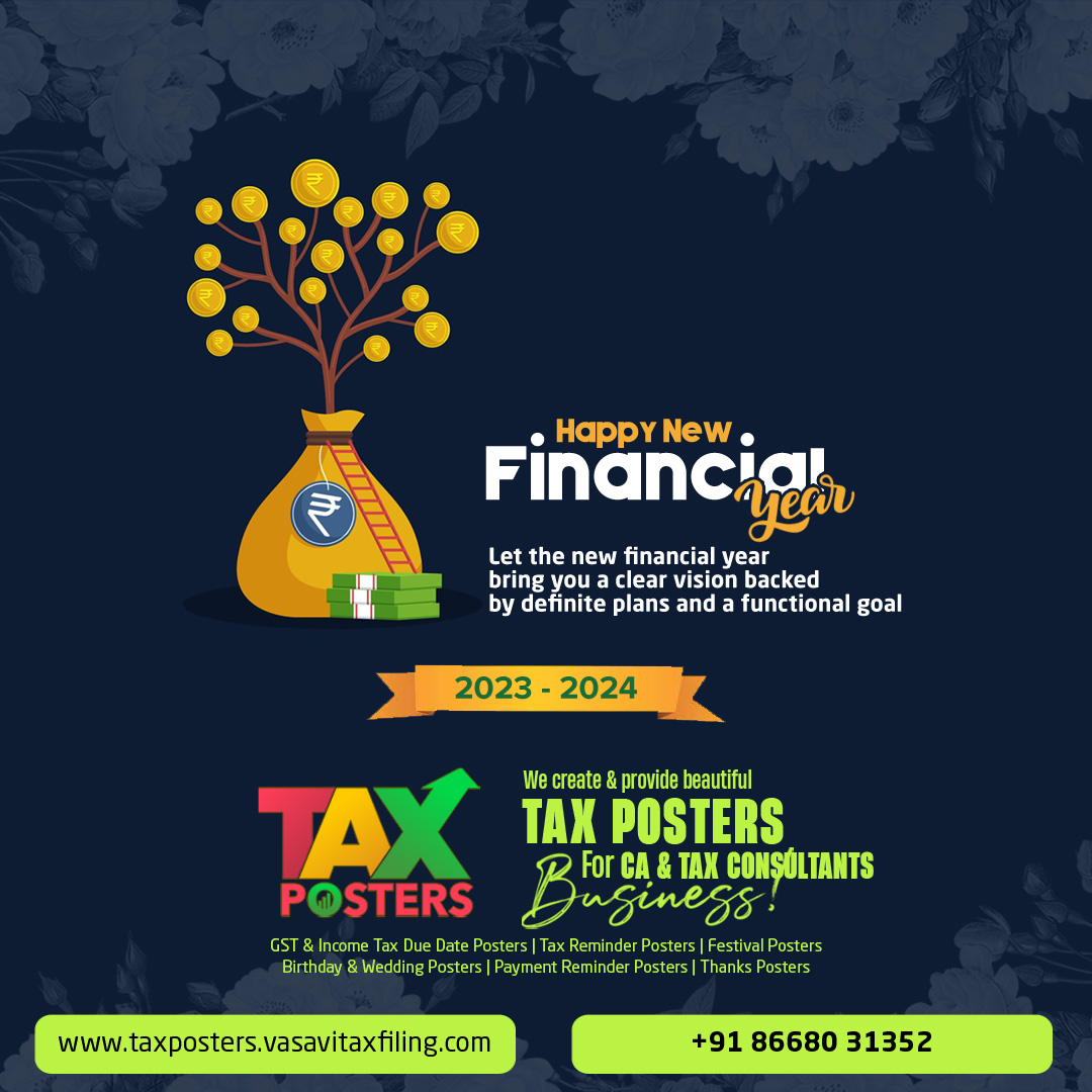 Tax Posters Beautiful Tax Posters for CA & Tax Consultant Business.